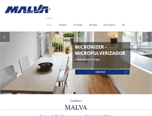 Tablet Screenshot of malva.com.br